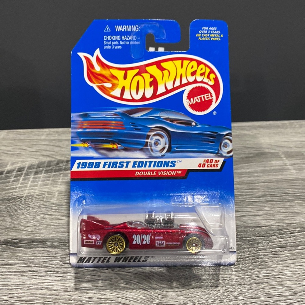 Hot Wheels | 1998 First Editions #40 of 40 Cars: Double Vision - 1:64 Scale